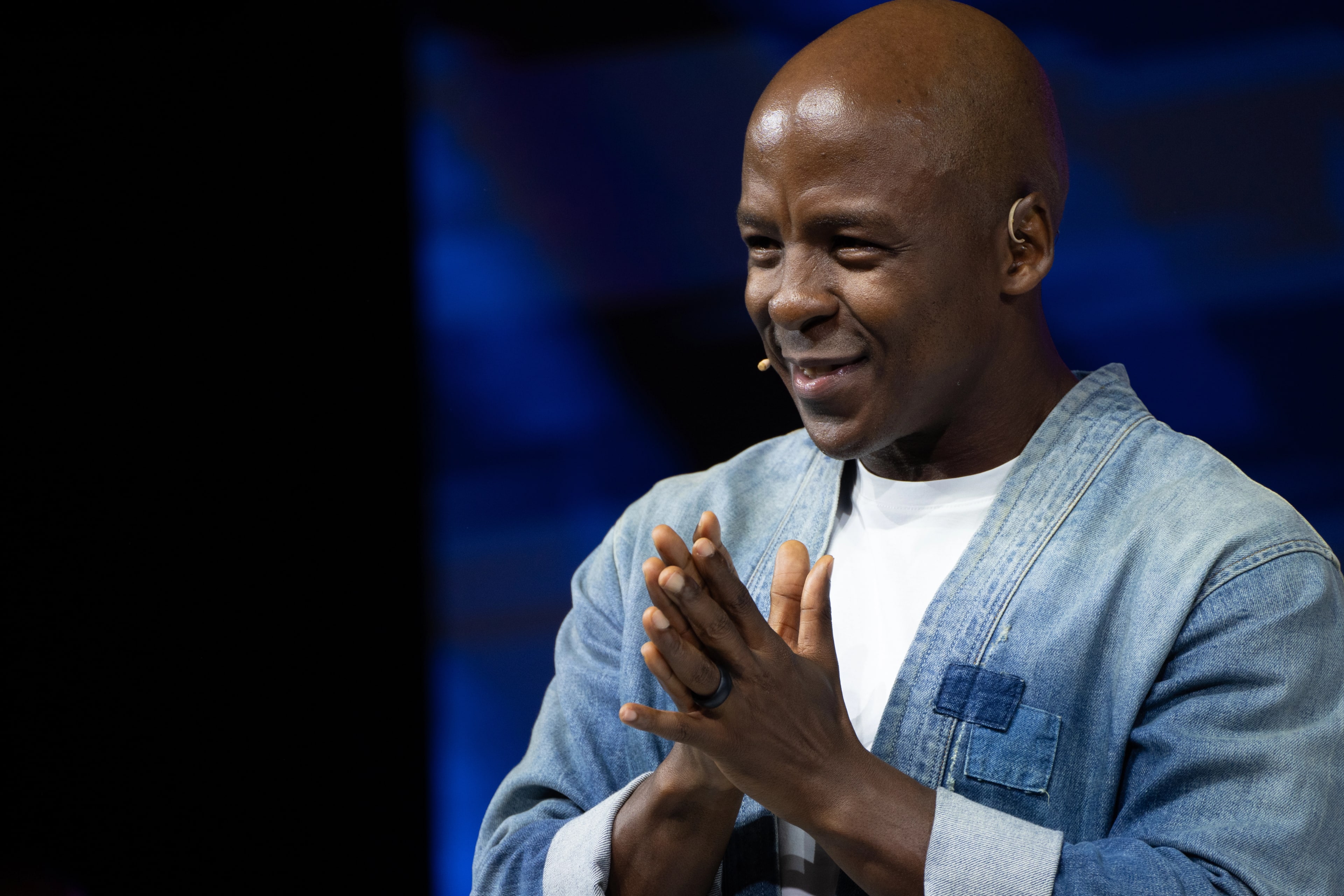 Pastor Kabelo Mabalane, guest speaker at the Youth conference