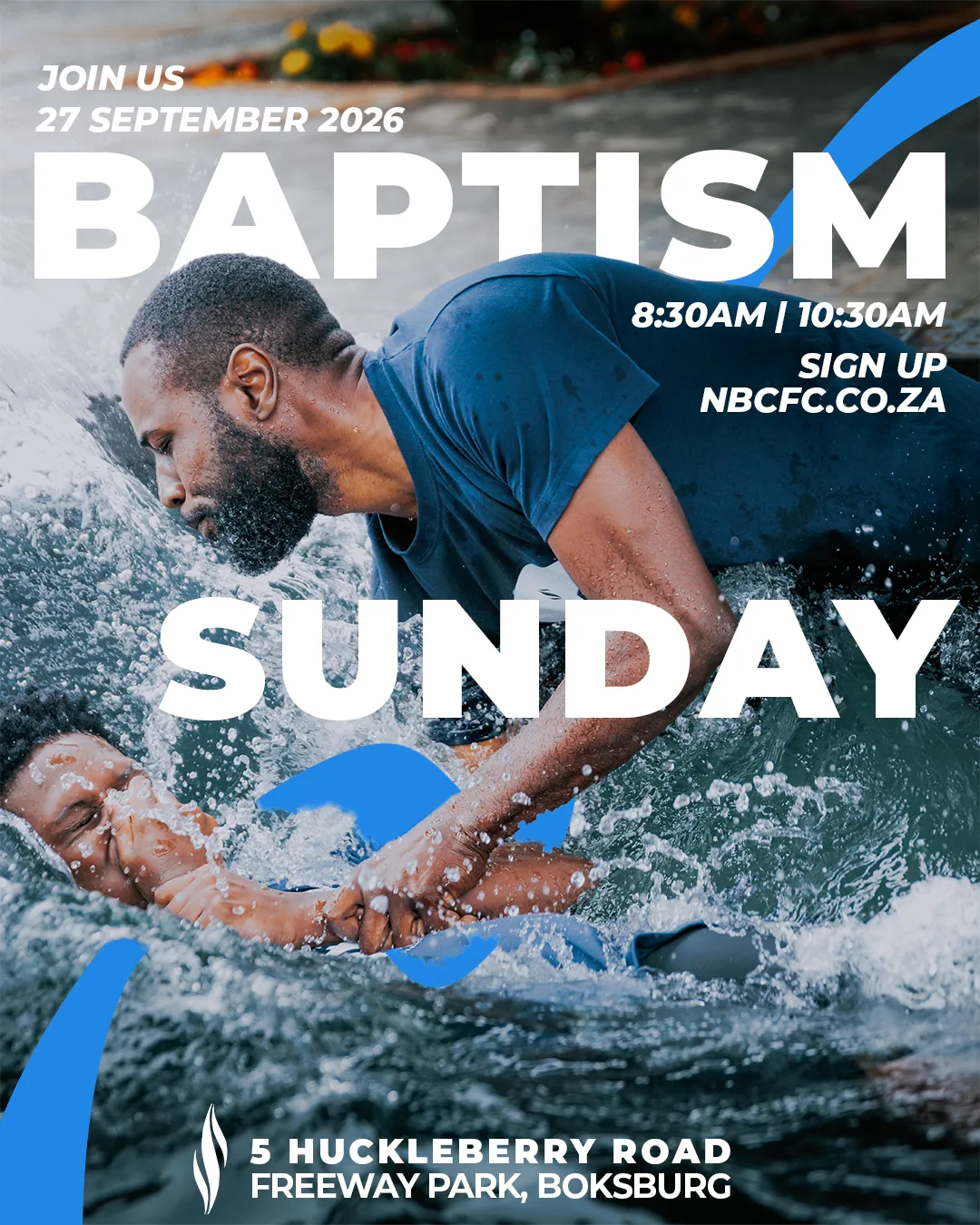 Baptism Sunday — Take the next step in your faith journey. Baptism Sunday — 27 September 2026 at 8:30 AM, 10:30 AM and 5:00 PM. Sign up o