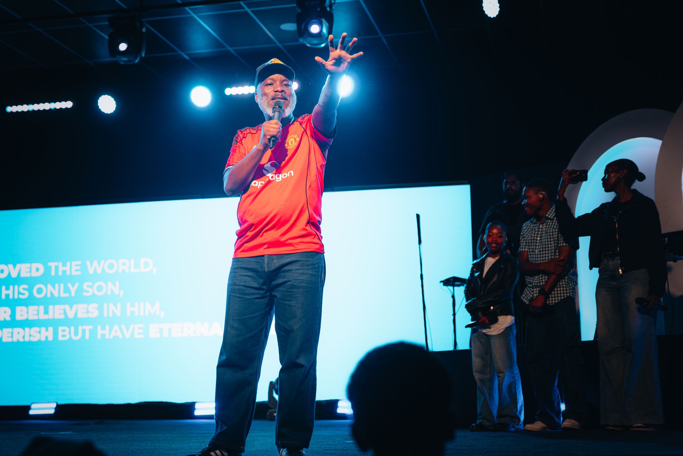 NBCFC Sunday Celebration — the church family at the Sunday service