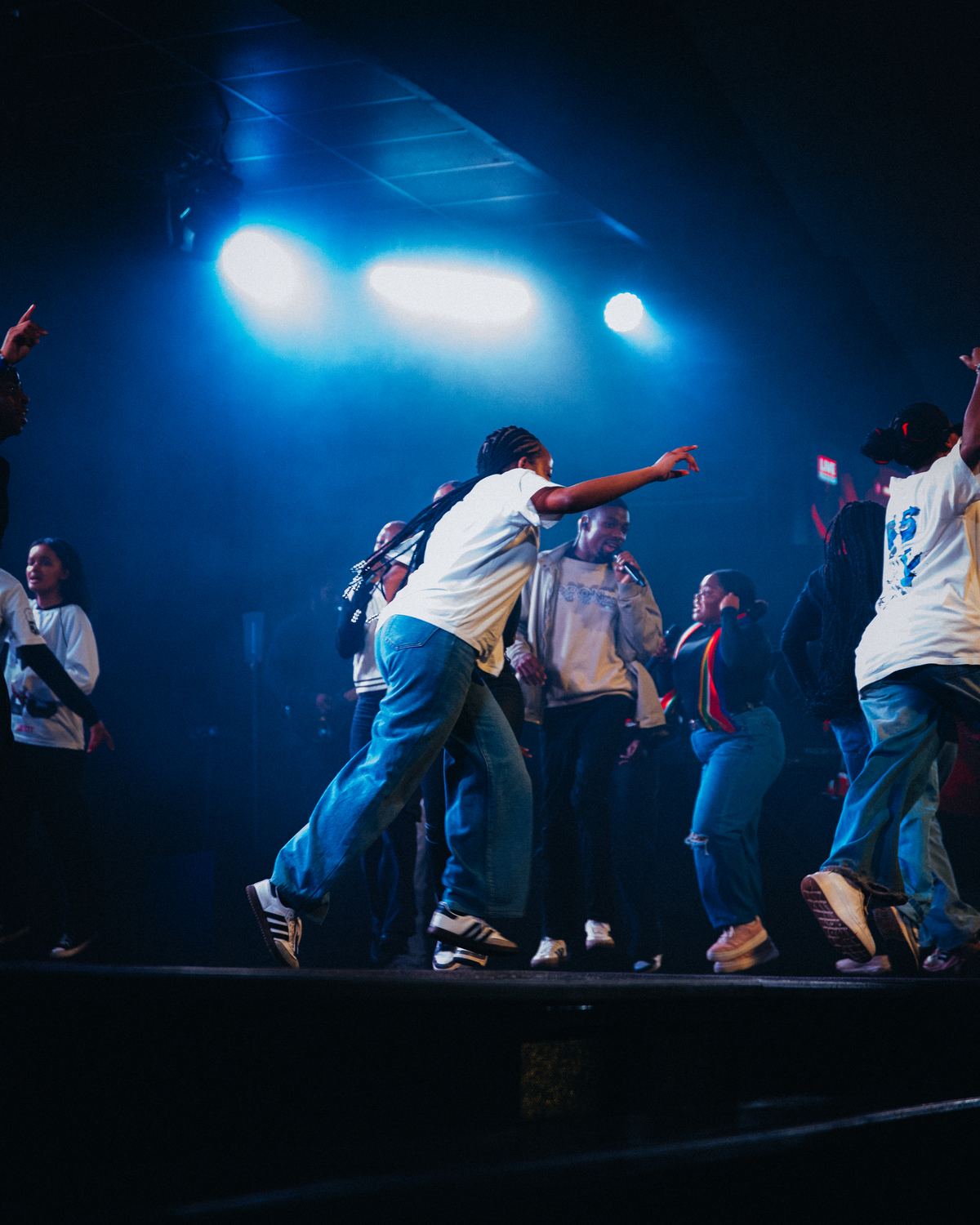 NBCFC Sunday Celebration — a worshipper during the service